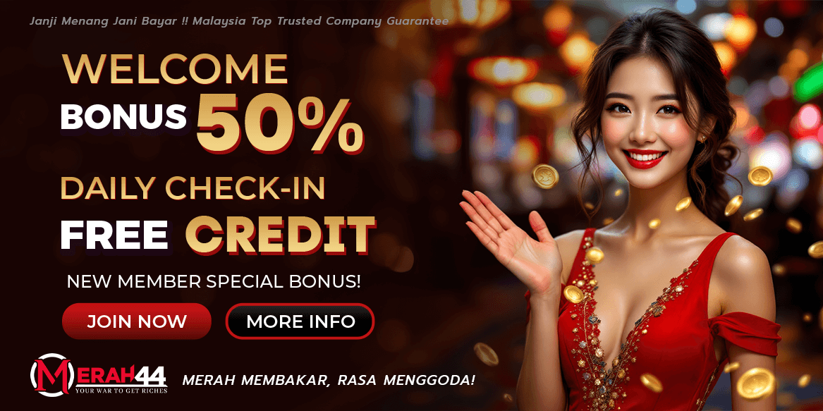 merah44 casino welcome bonus
