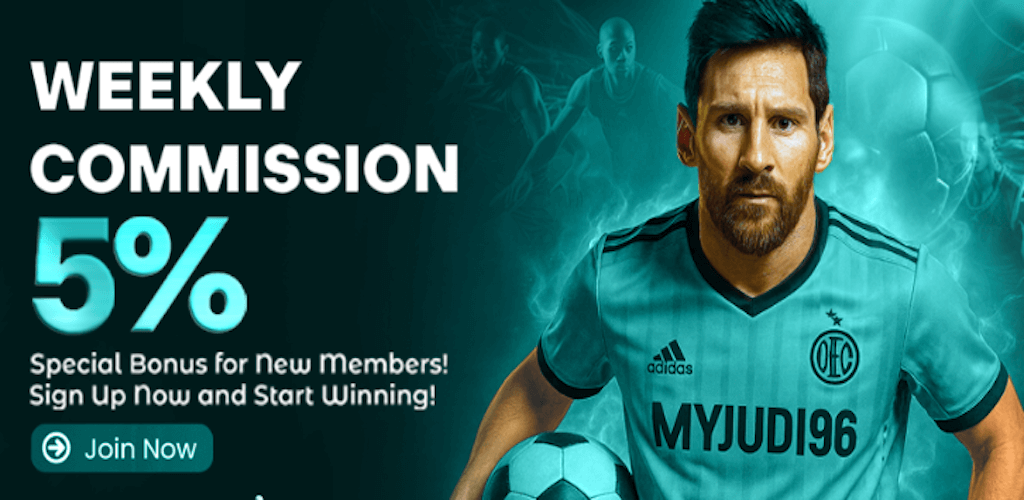 MyJudi96 Casino Weekly Commission